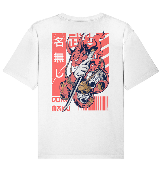 Samurai PINK RED Limited - Organic Relaxed Shirt