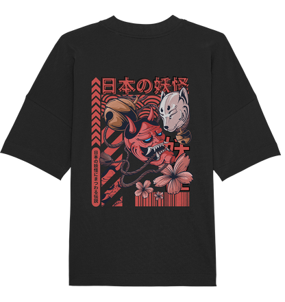 Yokai Mask - Organic Oversized Shirt